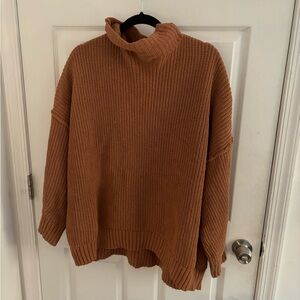MOVING SALE CHENILLE OVERSIZED TURTLE NECK SWEATER